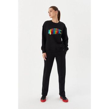 No Fear 72498 Siyah Kadın Sweatshirt