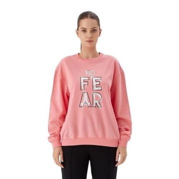 No Fear 72500 Pembe Kadın Sweatshirt