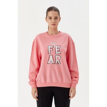 No Fear 72500 Pembe Kadın Sweatshirt