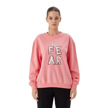 No Fear 72500 Pembe Kadın Sweatshirt