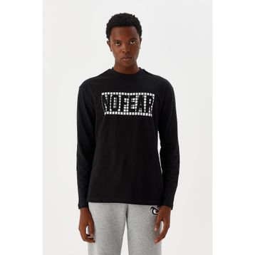 No Fear M500228 Siyah Uzun Kollu Erkek T-shirt