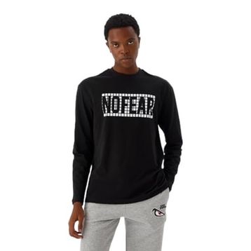 No Fear M500228 Siyah Uzun Kollu Erkek T-shirt