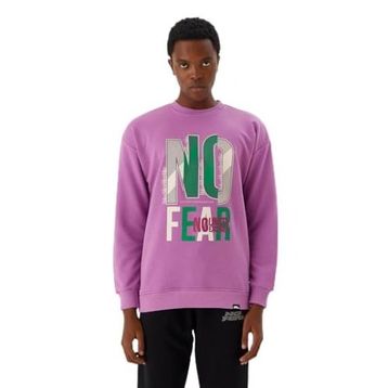 No Fear M500238 Mor Erkek Sweatshirt