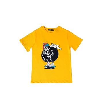 No Fear NFR-B500318 Sarı Erkek Çocuk T-shirt