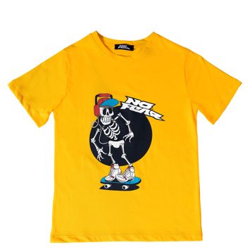 No Fear NFR-B500318 Sarı Erkek Çocuk T-shirt