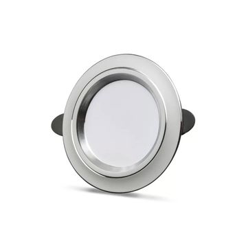 Noas YL38-0511 5W 6500K Beyaz Sıva Altı Beyaz Gümüş Kasa Led Spot
