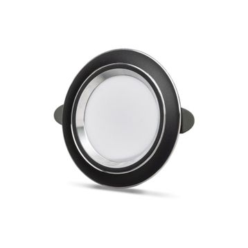Noas YL38-0532 5W 3200K Günışığı Sıva Altı Siyah Silver Kasa Led Spot