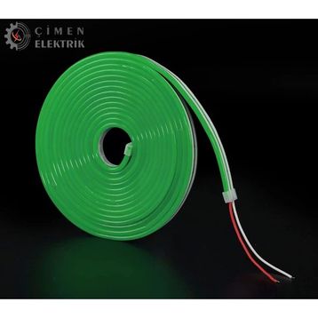 Noas YL42 0125 12V Yeşil 5 mt Dış Mekan Led Neon Hortum