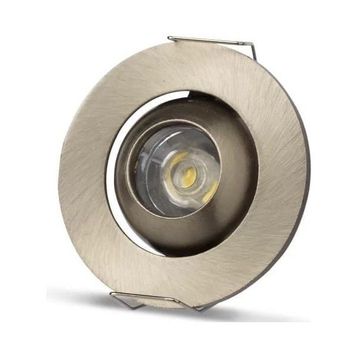 Noas YL94-0101 1W Hareketli Manda Gözü Sıva Altı Led Spot Beyaz Işık