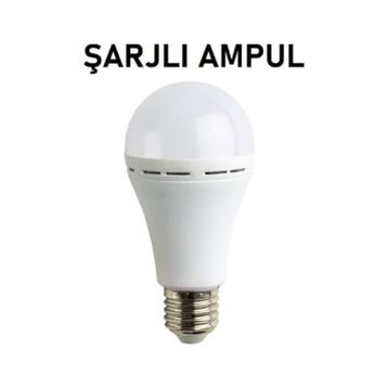 Noas YL95-0711 7W E27 6500K Beyaz Şarjlı Led Ampul