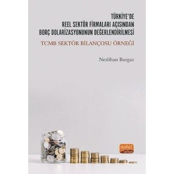 Nobel Bilimsel Eserler - Türkiyede Reel Sektör Firmaları Açısından Borç Dolarizasyonunun Değerlendirilmesi: TCMB Sektör Bilançosu Örneği