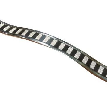 Nobel Caprice 160 mm Krom Siyah Mobilya Kulp