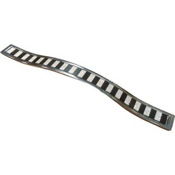 Nobel Caprice 160 mm Krom Siyah Mobilya Kulp