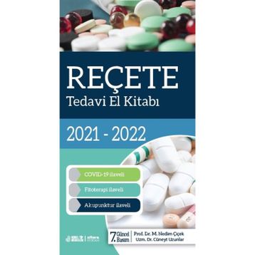 Nobel Tıp Kitabevleri Reçete Tedavi El Kitabı 2021 - 2022