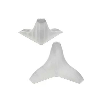 Nobel Yunus 12 cm Beyaz Plastik Mobilya Ayağı