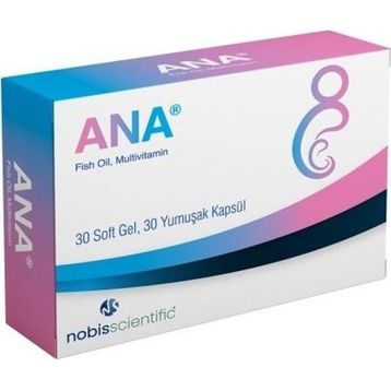 Nobis Ana Fish Oil Multivitamin 30 Kapsül