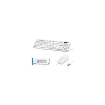 Nodar KM8520 Q Kablolu Beyaz Klavye Mouse Seti