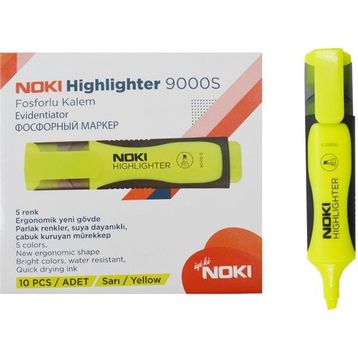 Noki 10 Adet Sarı Fosforlu Kalem