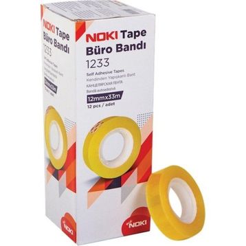 Noki 12 mm x 33 mt 12 Adet Selefon Bant