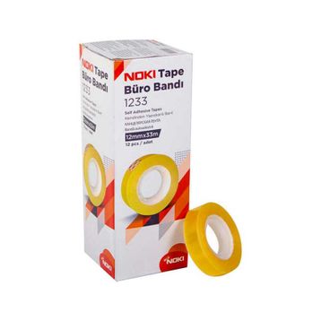 Noki 12 mm x 33 mt 12 Adet Selefon Bant