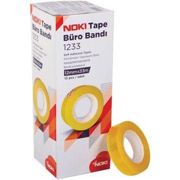 Noki 12 mm x 33 mt 12 Adet Selefon Bant