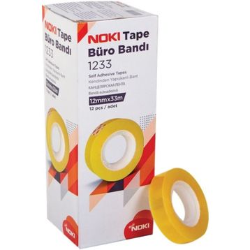 Noki 12 mm x 33 mt 12 Adet Selefon Bant