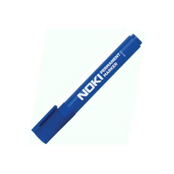 Noki 1800PCM Mavi Kesik Uç Markör Kalem