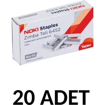 Noki 20 Adet No:24/6 1000'li Zımba Teli