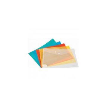 Noki 3101 Şeffaf Dosya Çıtçıtlı Evrak Zarfı