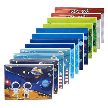 Noki 3105E A4 Baskılı Erkek Desenler 12 Adet Çıtçıtlı Dosya