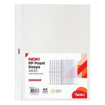 Noki 4835 A5 100'lü Poşet Dosya
