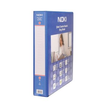 Noki 501727-080 Kırmızı 2 Halkalı 7 cm Şirket Tanıtım Klasörü