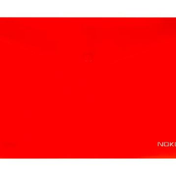 Noki A4 Kırmızı Çıtçıtlı Dosya