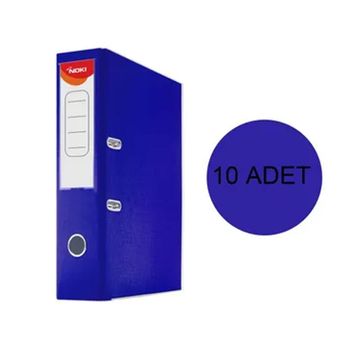 Noki Mavi 10'lu Paket Çıtalı Geniş Klasör