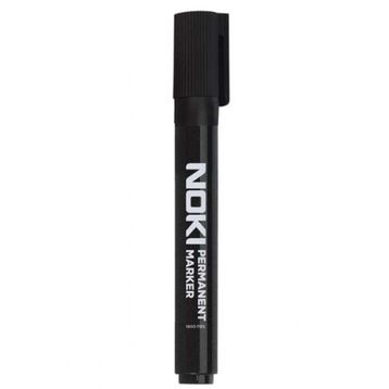 Noki Permanent Kesik Uç Siyah Marker Kalem