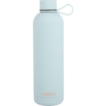 Noki T-0124 Açık Mavi Soft Touch Vidalı Kapak Çelik 730 ml Termos