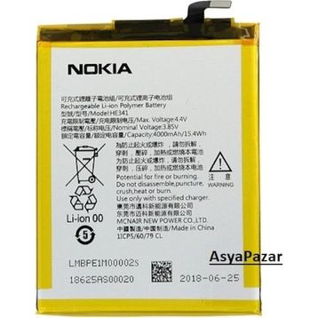 Nokia 2 TA-1029 4000 mAh Batarya