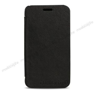 Nokia Lumia 620 Siyah Flip Case Telefon Kılıf