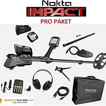 Nokta İmpact Pro Paket Multi Frekans Hafif Dedektör