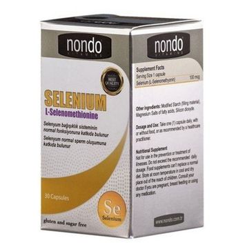 Nondo Selenium 100 mcg 30 Kapsül