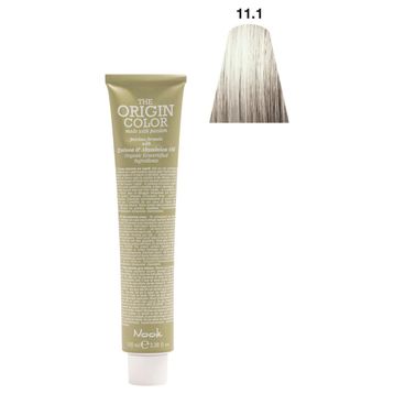 Nook Origin Color Profesyonel 11.1 Doğal Küllü Platin 100 ml Saç Boyası