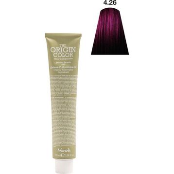 Nook Origin Color Profesyonel 4.26 Derin Vişne Çürüğü 100 ml Saç Boyası