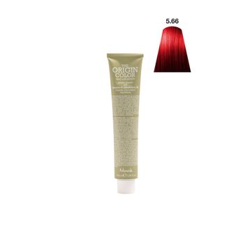Nook Origin Color Profesyonel 5.66 Yoğun Kızıl 100 ml Saç Boyası