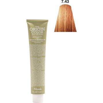 Nook Origin Color Profesyonel 7.43 Açık Tarçın 100 ml Saç Boyası