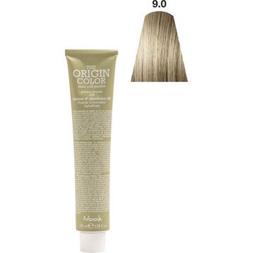 Nook Origin Color Profesyonel 9.0 Doğal Sarı 100 ml Saç Boyası