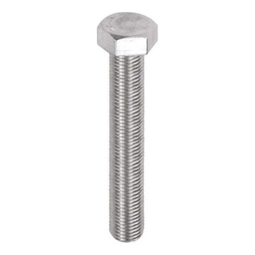 Norm 6x30 mm 8.8 Tam Paso 933 Beyaz 50 Adet Altı Köşe Çelik Civata