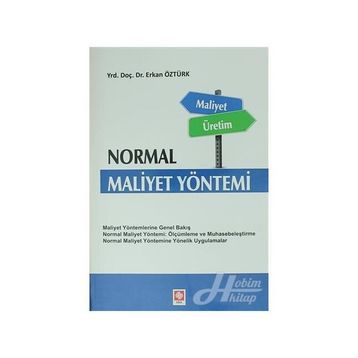Normal Maliyet Yöntemi - Erhan Öztürk