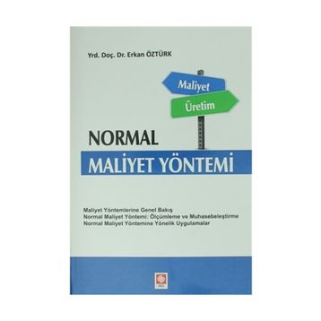 Normal Maliyet Yöntemi - Erhan Öztürk