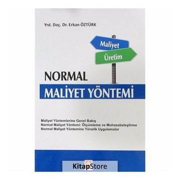 Normal Maliyet Yöntemi - Erhan Öztürk