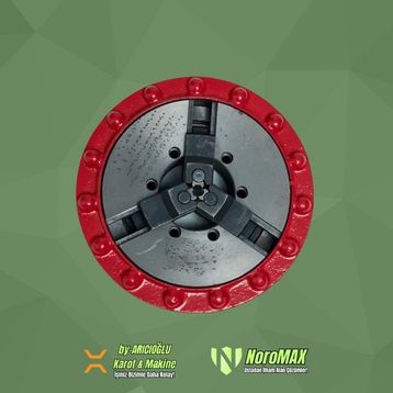 Noromax 2 inç Tezgah Pafta Ön Kavrama Mengene